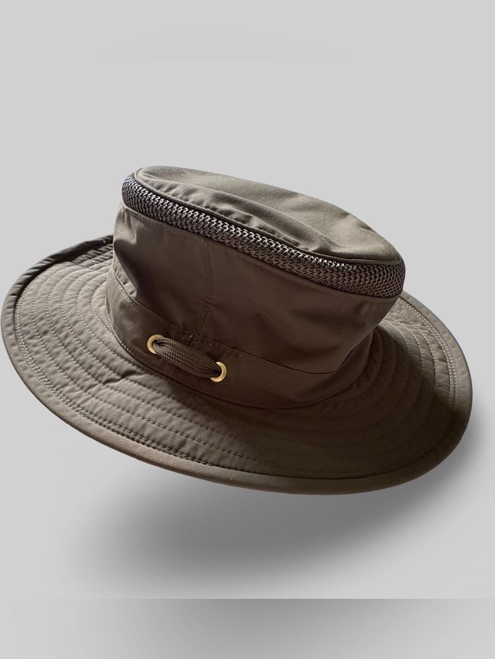 Tilley Airflo LTM5 Sun Hat Size 7 1/8 Olive Green